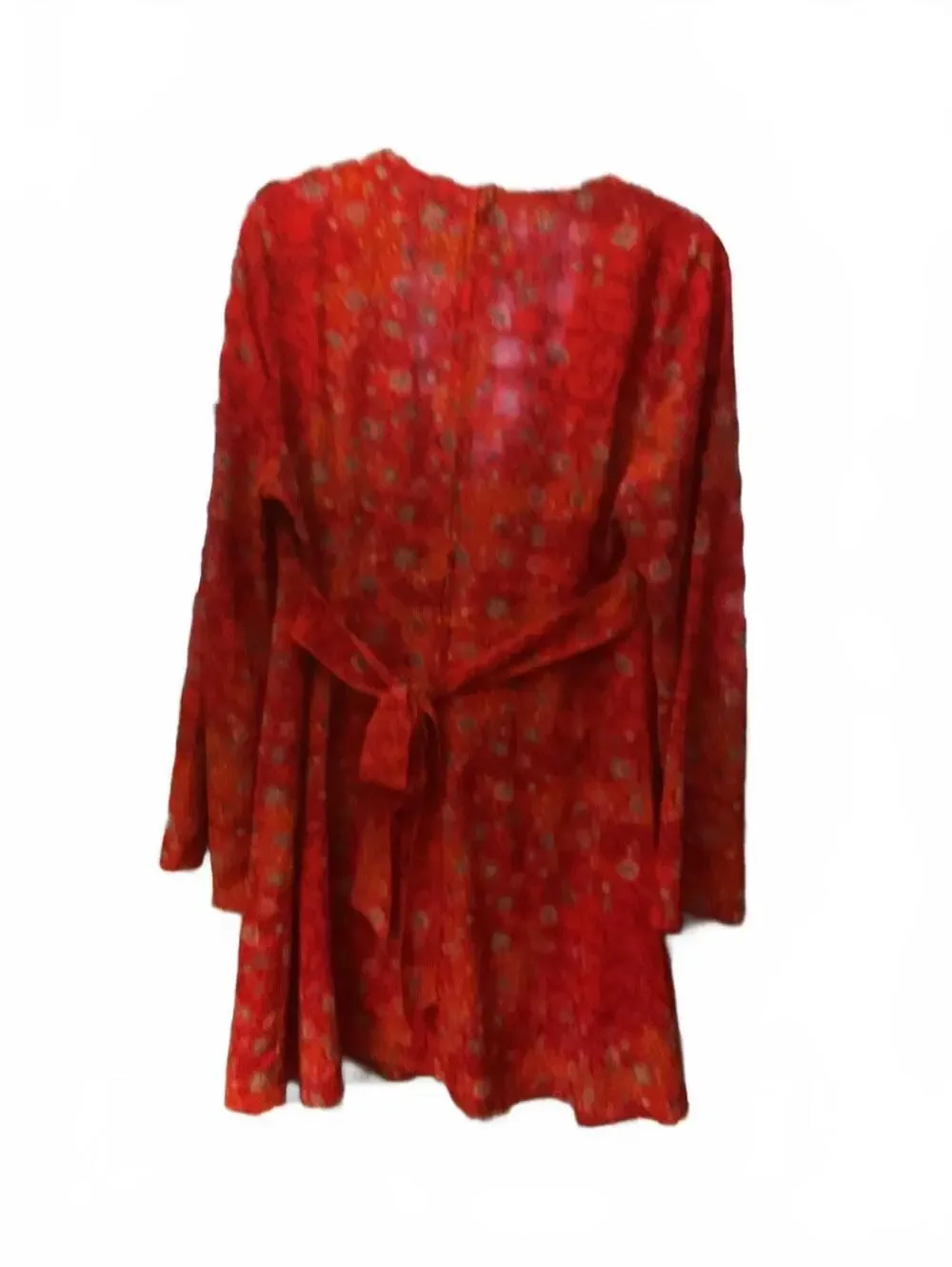 Emerald Sundae Y2K Floral Red Mini Dress Size XXL Special Occasion - Picture 9 of 11
